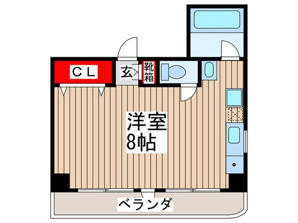 ベラルーサ１１番館の物件間取画像